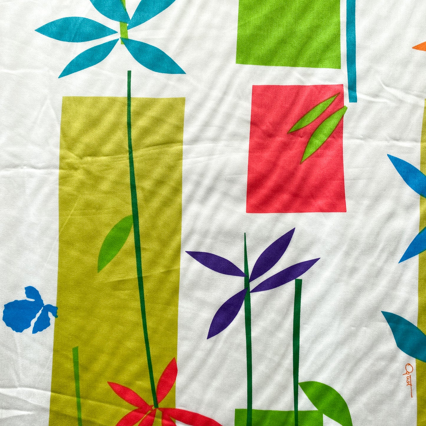 Deadstock Catherine Ogust Bamboo Cotton Sateen Fabric